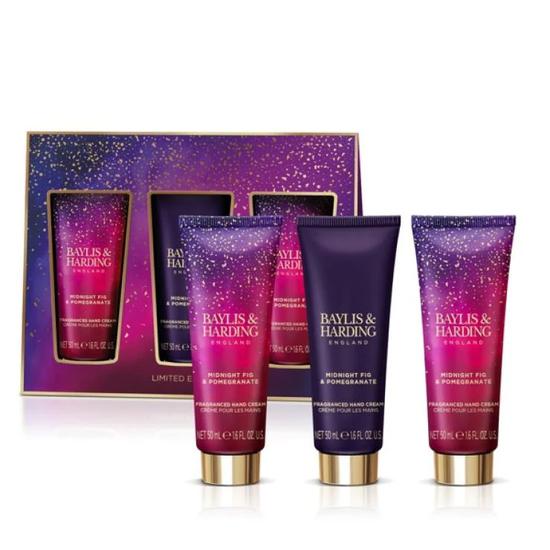 Baylis & Harding Midnight Fig & Pomegranate Luxury Hand Treats Gift Set