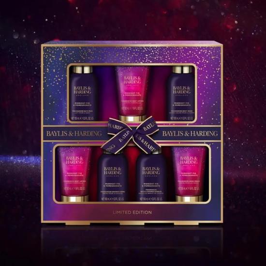 Baylis & Harding Midnight Fig & Pomegranate Ultimate Body Care Gift Set