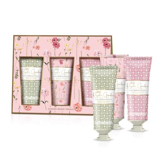 Baylis & Harding Royale Garden Rose, Poppy & Vanilla Luxury Hand Treats Gift Set