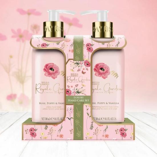 Baylis & Harding Royale Garden Rose, Poppy & Vanilla Luxury Hand Care Gift Set