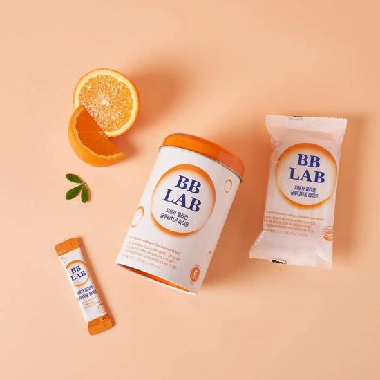 BB LAB Low Molecular Collagen Glutathione White Sticks 2g x 30