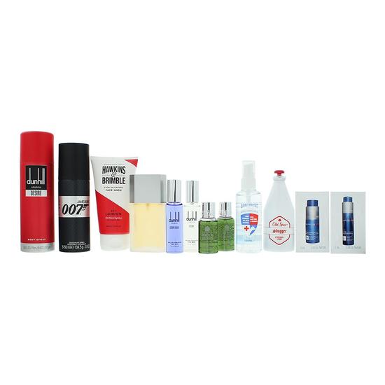 Beaute Focus Men's Travel Beauty + Skin Care Kit Gift Set