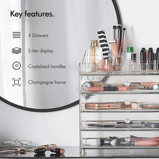 Beautify 5 Tier Cosmetic Organiser