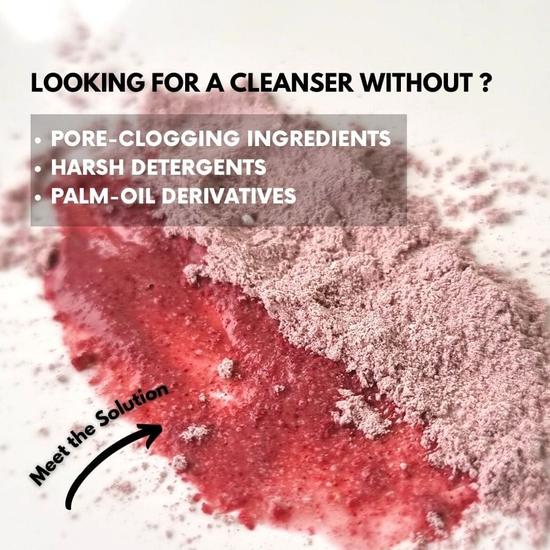 Beauty Cleanse Superfood Powder Cleanser, Mask & Exfoliant Brighten + Glow Multipurpose