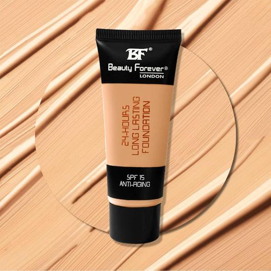 beauty forever Anti Ageing Foundation Makeup SPF 15 Henna
