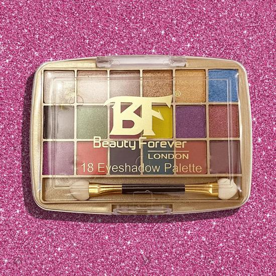 beauty forever BF 18 Eyeshadow Palette No 02 18 x 0.75g