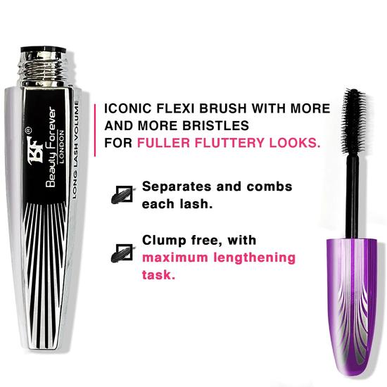 beauty forever BF Long Lash Volume Mascara Black 12ml / Black