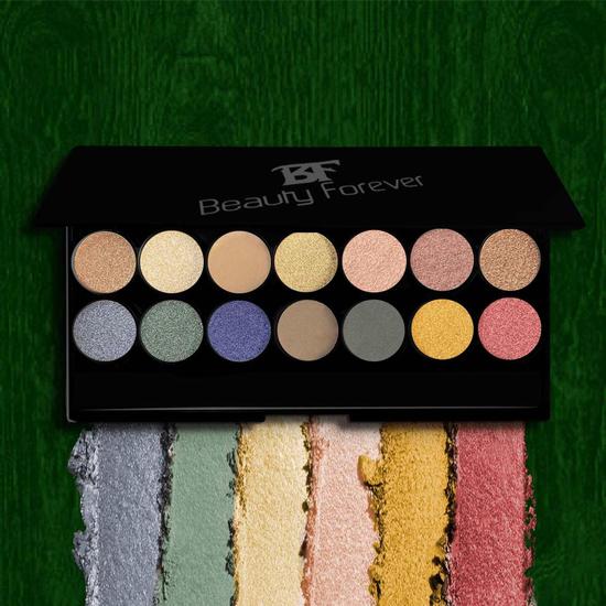 beauty forever BF Mineral Based 14s Eyeshadow Palette 101 14x1.1 g