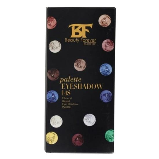 beauty forever BF Mineral Based 14s Eyeshadow Palette 101 14x1.1 g