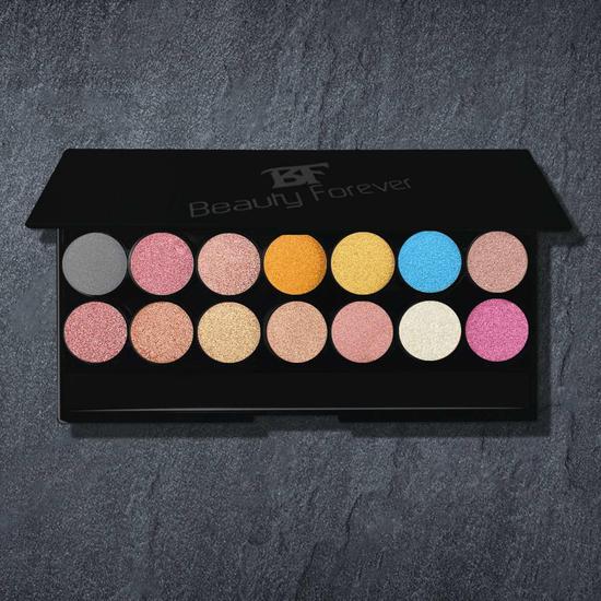 beauty forever BF Mineral Based 14s Eyeshadow Palette 102 14x1.1 g / 102
