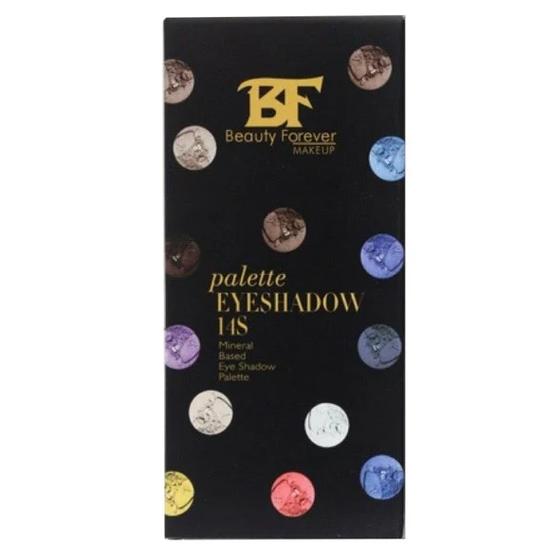 beauty forever BF Mineral Based 14s Eyeshadow Palette 104 14x1.1 g