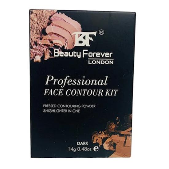 beauty forever BF Professional Face Contour Kit Dark 14 g