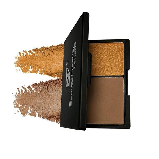 beauty forever BF Professional Face Contour Kit Dark 14 g