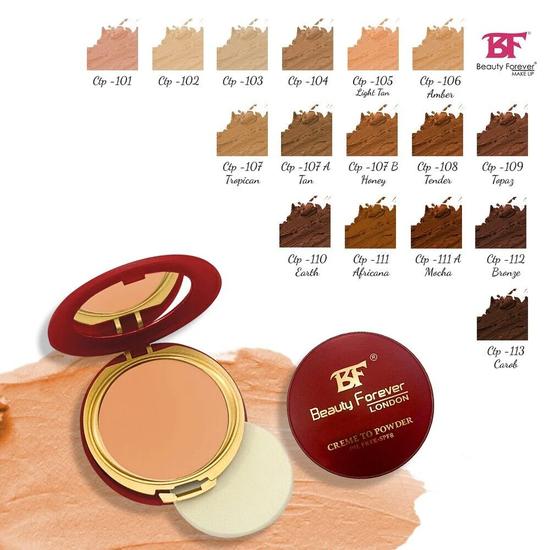 beauty forever Classic Oil Free Creme To Powder SPF 8 105