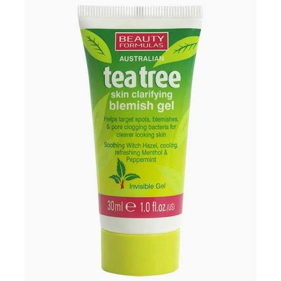 Beauty Formulas Australian Tea Tree Skin Clarifying Blemish Gel 30 ml
