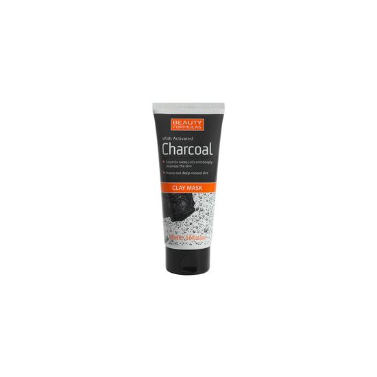Beauty Formulas Charcoal Activated Clay Mask 100ml