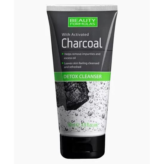 Beauty Formulas Charcoal Activated Detox Cleanser 150ml