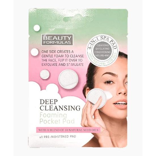 Beauty Formulas Deep Cleansing Foaming Pocket Pad