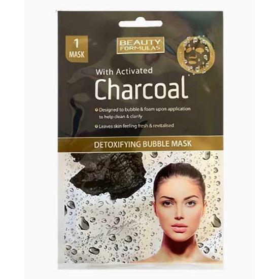 Beauty Formulas Detoxifying Bubble Mask With Activated Charcoal