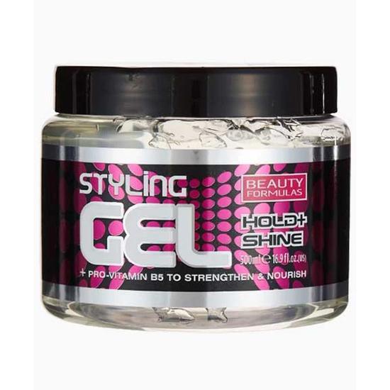 Beauty Formulas Hold Plus Shine Styling Gel 500ml