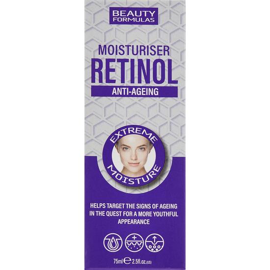 Beauty Formulas Retinol Anti Ageing Moisturiser 75ml