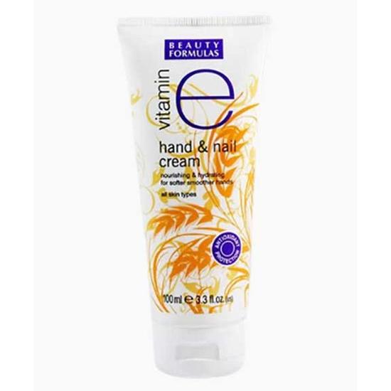 Beauty Formulas Vitamin E Hand & Nail Cream 100ml