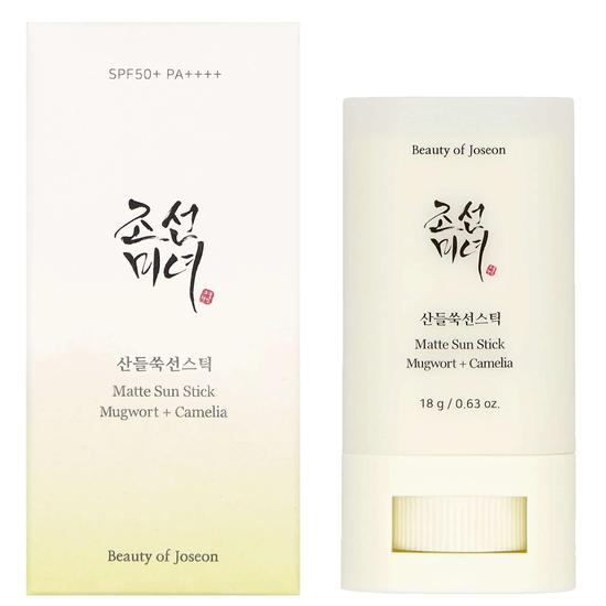 Beauty of Joseon Matte Sun Stick Mugwort & Camelia For Oily Skin SPF 50+ 18g