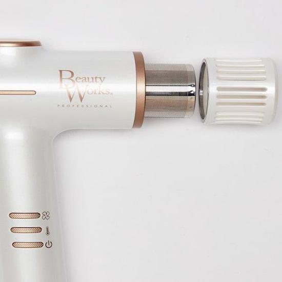 Beauty Works AERIS Lightweight Digital Hair Dryer White