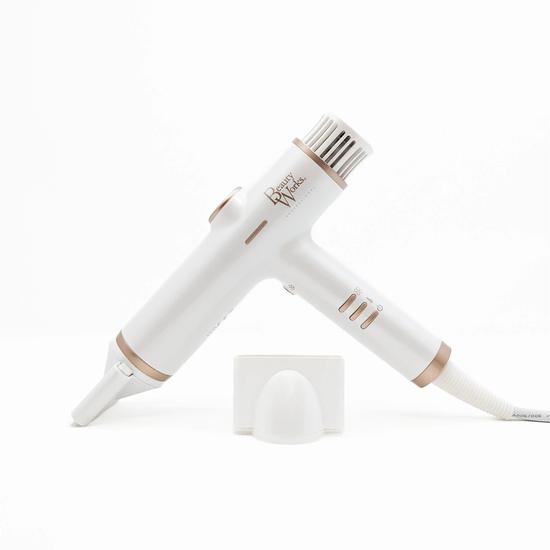 Beauty Works AERIS Lightweight Digital Hair Dryer White