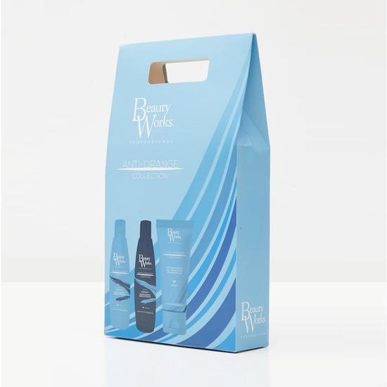 Beauty Works Anti-Orange Collection Hair Care Gift Set Colour-correcting set for brunette hair