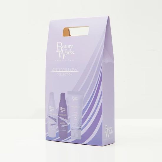Beauty Works Anti-Yellow Collection Hair Care Gift Set Colour-correcting set for blonde hair