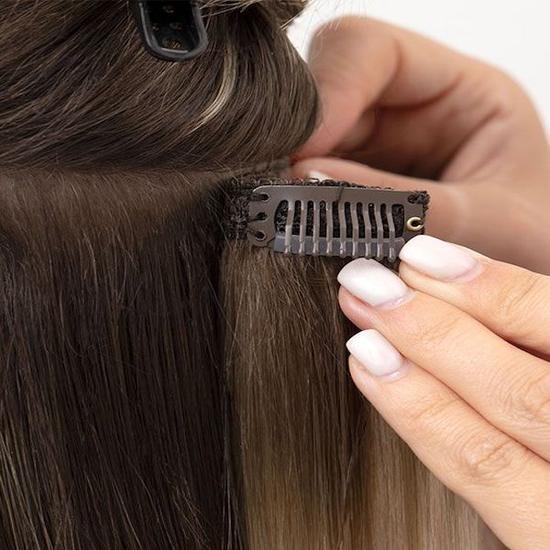 Beauty Works Double Hair Set Clip-In Extensions 20" Brazilia