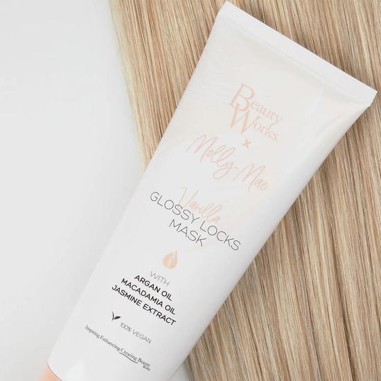 Beauty Works Molly Mae Vanilla Glossy Locks Mask 100ml