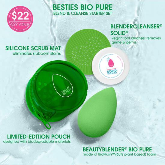 beautyblender Besties Bio Pure Starter Set 4-piece beautyblender set