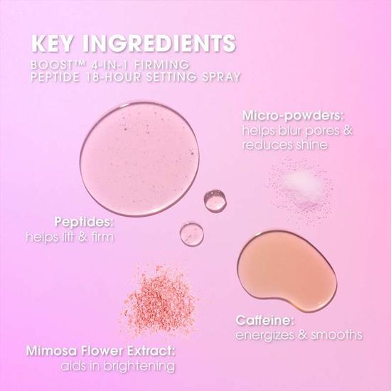 beautyblender Boost 4-in-1 Firming Peptide Setting Spray 100ml