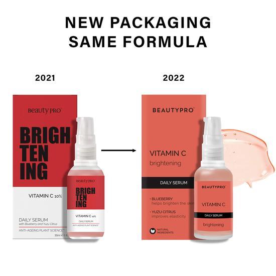 BeautyPro Brightening 10% Vitamin-C Daily Serum 30ml