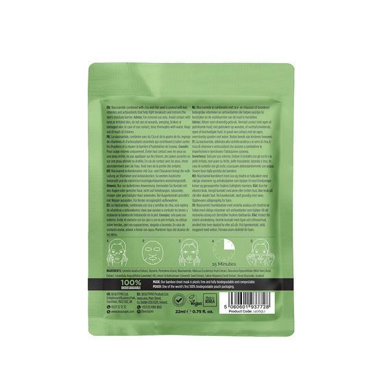 BeautyPro Cica + Niacinamide Blemish Control Facial Sheet Mask 22ml