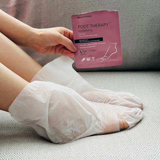 BeautyPro FOOT THERAPY Bootie With Removable Toe Tip Pack of 4