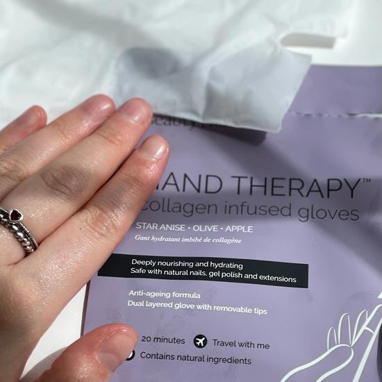 BeautyPro HAND THERAPY Glove With Removable Finger Tips Pack of 4