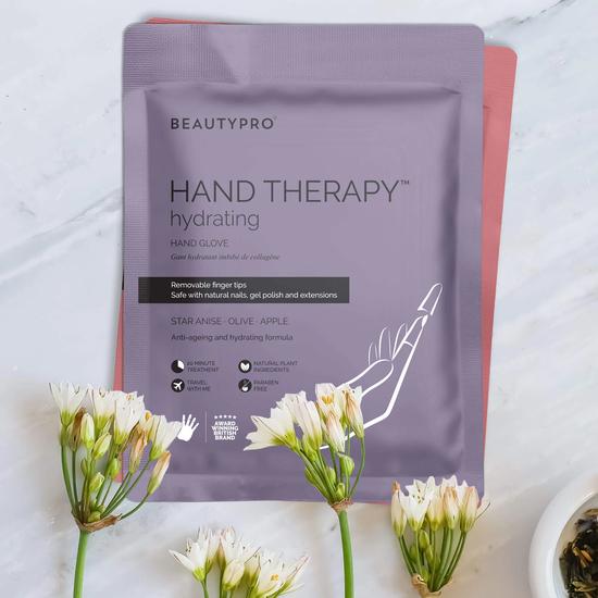 BeautyPro HAND THERAPY Glove With Removable Finger Tips Pack of 4