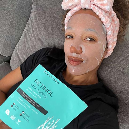BeautyPro Retinol Anti-Ageing Facial Sheet Mask 22ml
