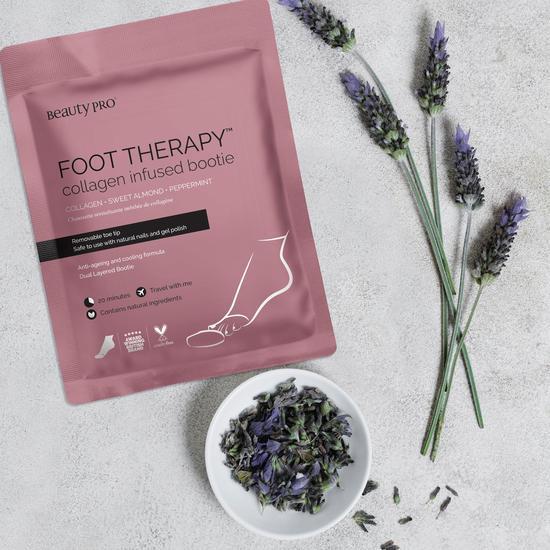 BeautyPro Spa At Home: Hand & Foot Renewal Set 1 Foot Therapy Mask, 1 Hand Therapy Mask & 1 Foot & Callus Peel Mask