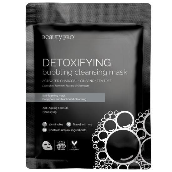 BeautyPro Spa At Home: Restore & Renew Set 1 Rejuvenating Sheet Mask, 1 Nourishing Sheet Mask, 1 Detoxifying Mask, 1 Eye Therapy & 1 Black Peel Charcoal mask
