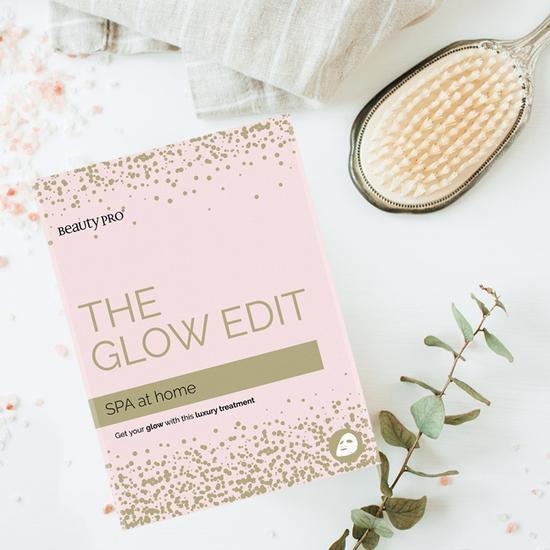 BeautyPro Spa At Home: The Glow Edit Set 1 Gold Foil Mask, 1 Under Eye Mask & 1 Bubbling Cleansing Mask