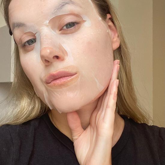 BeautyPro Spa At Home: The Glow Edit Set 1 Gold Foil Mask, 1 Under Eye Mask & 1 Bubbling Cleansing Mask