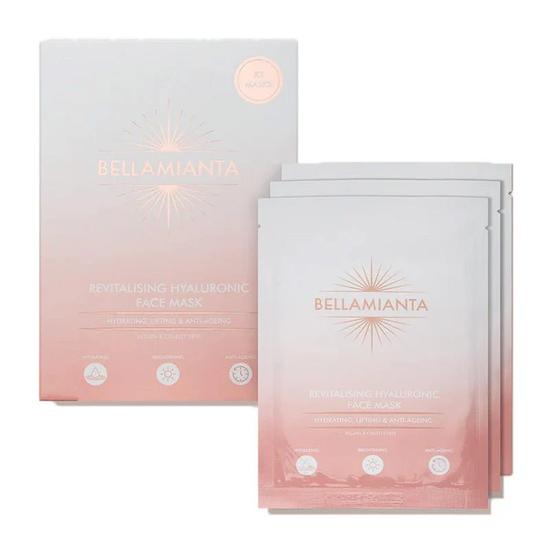 Bellamianta Revitalising Hyaluronic Face Mask 3 Pack