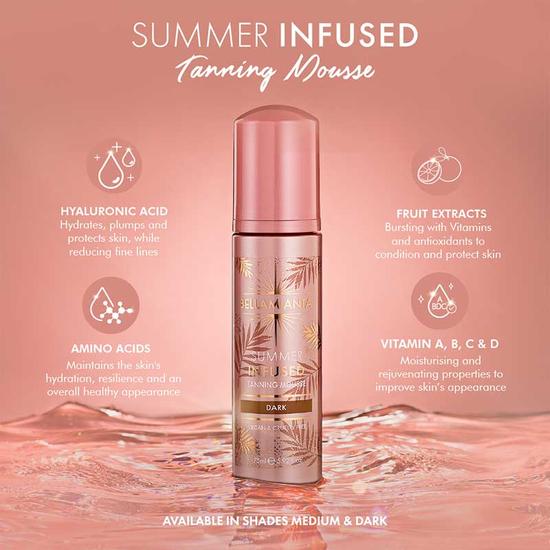 Bellamianta Summer Infused Tanning Mousse Dark