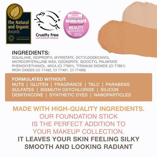 Bellápierre Cosmetics Full Coverage Foundation Stick Dark