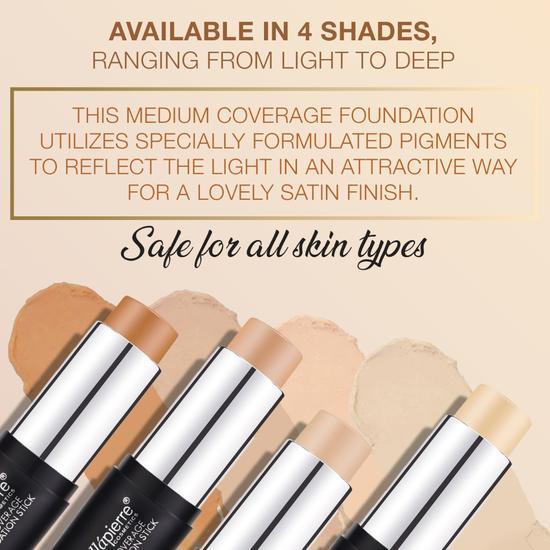 Bellápierre Cosmetics Full Coverage Foundation Stick Dark