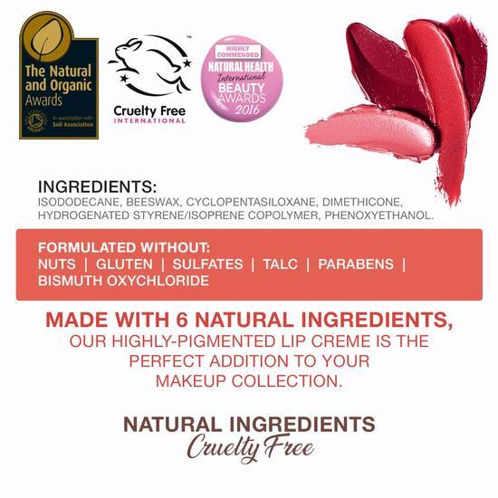 Bellápierre Cosmetics Kiss Proof Lip Creme Muddy Rose